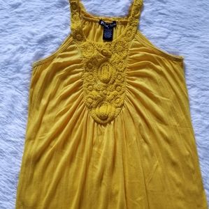 Embroidered Women Tank Top